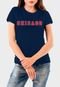 Camiseta Feminina Marinho Chicago Algodão Premium Benellys - Marca Benellys