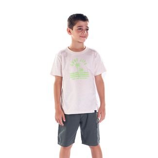 Camiseta Infantil Piquet - 48856-68 Camiseta - Natural - 48856-68-10