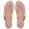 Rasteira Feminina Conforto Dedo Moda Flat Nude - Marca Nanda Manu