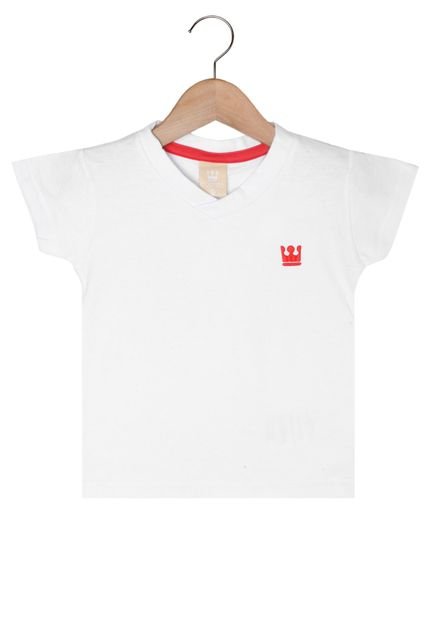 Camiseta Colorittá Manga Curta Menino Branco - Marca Colorittá