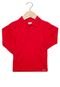 Camisa Polo Brandili Bordado Infantil Vermelho - Marca Brandili