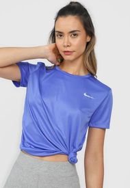 Camiseta Azul Nike Miler