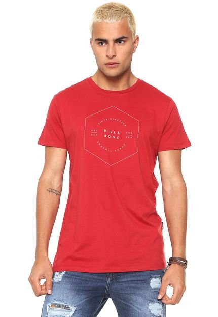 Camiseta Billabong Access Vermelha - Marca Billabong