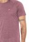 Camiseta Fila Basic Melange Vinho - Marca Fila