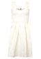 Vestido Lucy In The Sky Tiras Off-White - Marca Lucy in The Sky