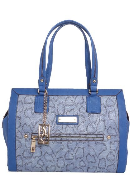 Bolsa Fellipe Krein Print Azul - Marca Fellipe Krein