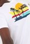 Camiseta Vans Vintage Beach Ss Branca - Marca Vans