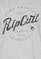Camiseta Rip Curl Estampada Cinza - Marca Rip Curl