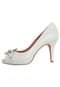 Peep Toe Santa Lolla Navy Branco - Marca Santa Lolla