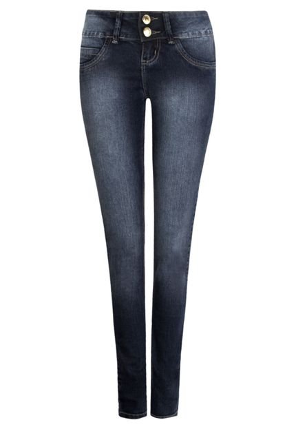 Calça Jeans TNG Slim Estonada Azul - Marca TNG