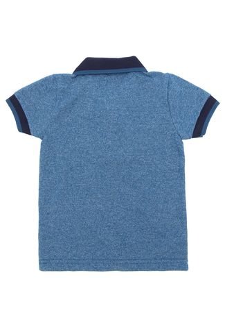Camiseta Mundi Menino Lisa Azul