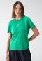 Camiseta Colcci Reta Estampada Verde - Marca Colcci