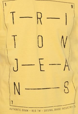 Camiseta Triton Denin Amarela