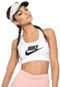 Top  Nike Sportswear Pro Clsc Swsh Bra Futura Branco - Marca Nike Sportswear
