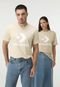 Camiseta Converse Go-to Star Chevron Bege - Marca Converse