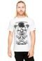 Camiseta Pretorian Diamond Skull Branca - Marca Pretorian