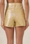 Short LE LIS Metalizado Dourado - Marca LE LIS