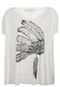 Blusa Eclectic Penas Off-white - Marca Eclectic