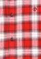 Camisa Forum Xadrez Vermelha - Marca Forum