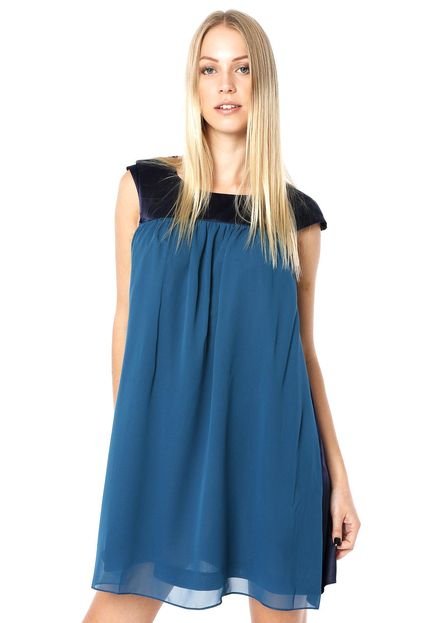 Vestido Anna Flynn Concept Azul - Marca Anna Flynn