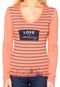 Blusa Malwee Love Laranja - Marca Malwee