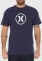 Camiseta Hurley Circle Icon Azul-marinho - Marca Hurley