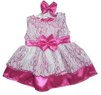 Menor preço em Vestido Magia Pink I9 baby