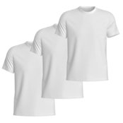 Kit 3 Camisetas Basicas Gola Redonda Lisa Camisa Masculina de Algodão - Marca Opice