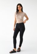 Calça Jeans Aeropostale Skinny Pesponto Preta - Marca Aeropostale