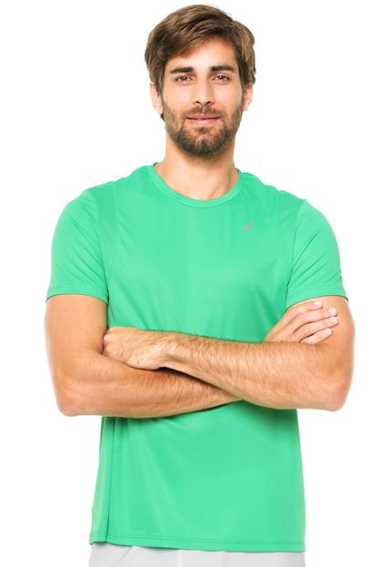 Camiseta Asics PR Run Mesh Verde - Marca Asics