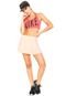 Short-saia Nike W Nkct Flx Pure Skirt Flouncy Laranja - Marca Nike