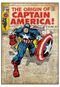 Adesivos de Parade RoomMates Colorido Captain America Comic Cover Giant Wall Decal Bege - Marca RoomMates