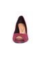 Peep Toe Vizzano Vinho - Marca Vizzano