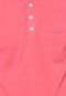 Camisa Polo Zune Logo Rosa - Marca Zune