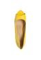 Peep Toe Raphaella Booz Logo Amarelo - Marca Raphaella Booz