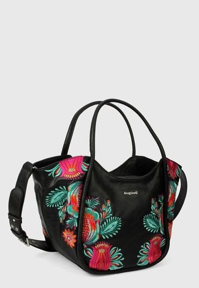 Bolso new arrivals negro desigual