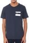 Camiseta Yachtsman Listrada Bolso Azul-marinho/Branca - Marca Yachtsman
