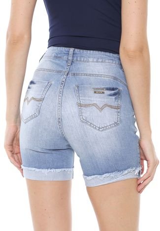 Short Jeans Eventual Middle Azul
