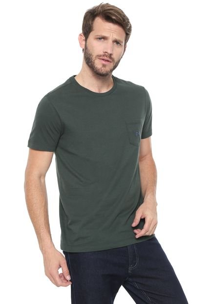 Camiseta Calvin Klein Bolso Verde - Marca Calvin Klein