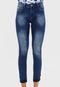 Calça Jeans GRIFLE COMPANY Skinny Cropped Estonada Azul - Marca GRIFLE COMPANY