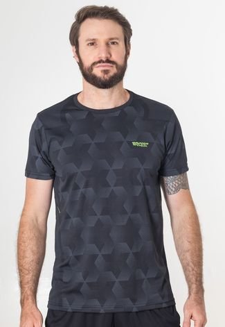 Camiseta Masculina Dry Fit De Treino Fitness Com Estampa