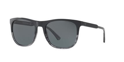 Óculos de Sol Empório Armani Quadrado EA4099 Masculino Preto - Marca Empório Armani