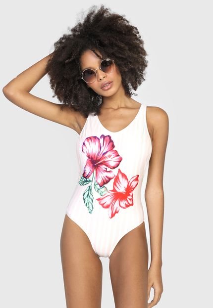 Body Agua Doce Floral Rosa - Marca Agua Doce