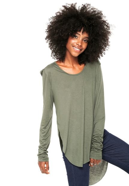 Blusa Colcci Mullet Verde - Marca Colcci