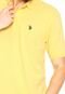 Camisa Polo U.S. Polo Lisa Amarela - Marca U.S. Polo