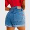 Shorts Jeans Mom Barra A Fio Feminina Revanche Terjola - Marca Revanche