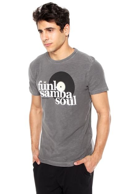 Camiseta Osklen Rough Soul Cinza - Marca Osklen