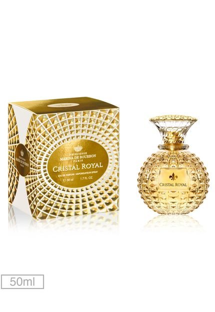 Perfume Cristal Royal Marina de Bourbon 50ml - Marca Marina de Bourbon