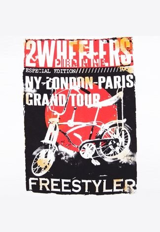 Camiseta Manga Curta Board X Bike Branca