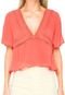 Blusa Colcci Renda Coral - Marca Colcci